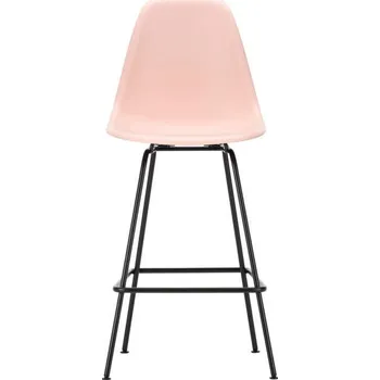 Barová židle Vitra Barová židle Eames Plastic Low, pale rose