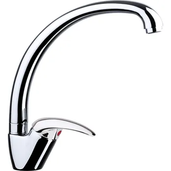 Vodovodní baterie Kuchyňská stojánková baterie, horní otáčivé ústí K548