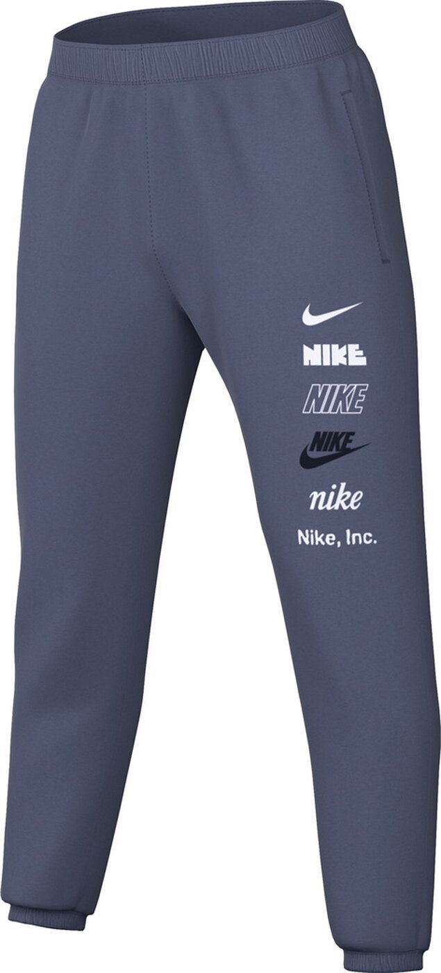 Kalhoty tepláky Nike Club Fleece+ Men's Brushe Velikost: M světle modrá