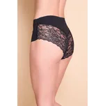 Jadea Donna bavlněné kalhotky s vysokým pasem černé - JADBLC/černá / 5/L JAD2I001-BLC