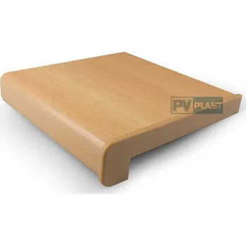 Parapet Pvplast vnitřní dřevotřískový parapet buk š. 500 mm