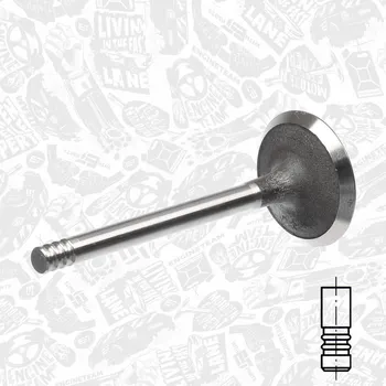 Motor automobilu Sací ventil ET ENGINETEAM VI0051