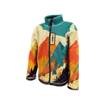 Dětská fleecová mikina Wamu Mountain bike velikost 98-104