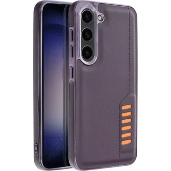 Pouzdro na mobilní telefon Silikonové pouzdro Coolcase Milano - Samsung Galaxy A05s Fialové (Silikonový kryt či obal Coolcase Milano na mobilní telefon Samsung Galaxy A05s Fialové)
