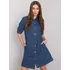 Dámské šaty Riflové šaty s knoflíky RO-SK-3421.14P tmavě modré