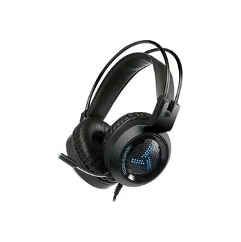 Sluchátka Omega VARR RGB herní sluchátka s mikrofonem 2x3,5mm černé VH8020