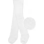 Dětské punčocháče bavlna, žakarový vzor, ecru, vel. 80/86; 80/86 (12-18m)