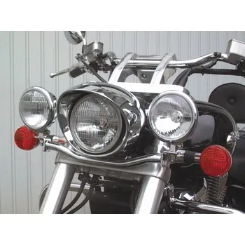 Osvětlení pro motocykl Rampa na přídavná světla Fehling Honda Vtx1800 01-06 chrom