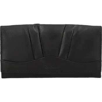 Peněženka Dámská kožená peněženka černá - Delami Gislinde černá