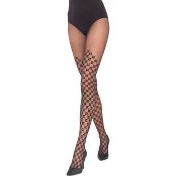 Dámské punčochy Knittex punčochové kalhoty Phlox 20DEN - černá, L