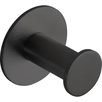 Věšák Easy - háček, černý, k nalepení 163106360