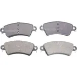 Sada brzdových destiček, kotoučová brzda DENCKERMANN B110128