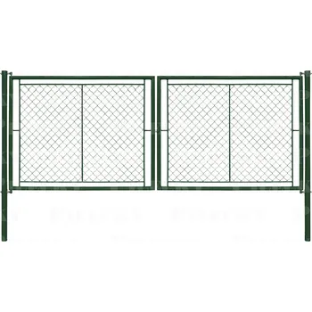 PILECKÝ Ideal II Dvoukřídlá brána 360,5 x 95 cm