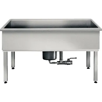 Nerezový dřez SIRIUS SIRX755 - dílenský dřez 150 cm 2000100361