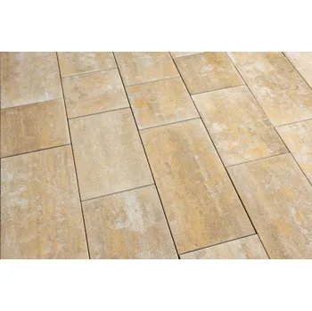 Venkovní dlažba BEST Dlažba betonová BELISIMA Colormix SAND Antico UV výška 80 mm