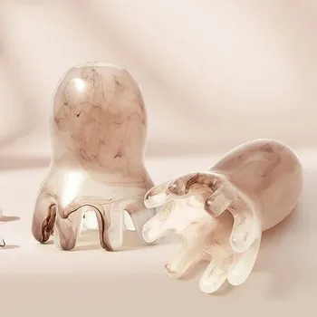 hřeben Masážní hřeben pro zdravou pokožku hlavy | Masážní hřeben z pryskyřice