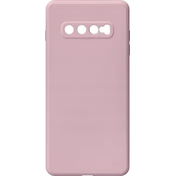 Pouzdro na mobilní telefon CVK Kryt pískově růžový na Samsung Galaxy S10 Plus