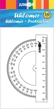 pravítka JUNIOR Papír Úhloměr plastový transparentní 180°