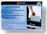 List olejovací pro skartovačky Rexel, 20 ks