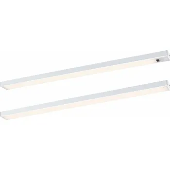 Bodové svítidlo PAULMANN LED podskříňkové svítidlo Inline 2ks sada 2x4W 350x26mm 24V bílá mat čidlo