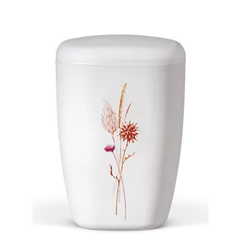 Smuteční dekorace Ekologická urna Aquarell - Sušené květiny