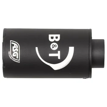 Sportovní střelba Nasvětlovací tlumič B&T 60x30mm - černý, 14mm levotočivý, ASG