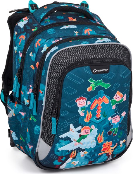 Batoh školní Bagmaster Lumi 24E 313644