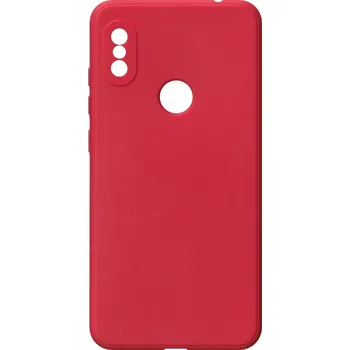 Pouzdro na mobilní telefon CVK Kryt červený na Xiaomi Redmi Note 6