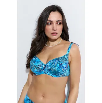 Dámské plavky Plavková podprsenka Triola 82253 tyrkys Velikost: 80G