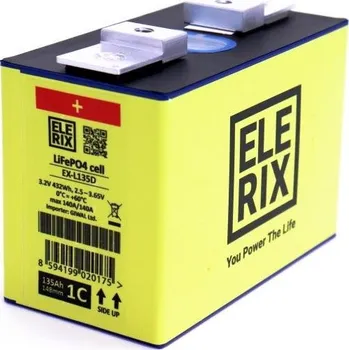 Trakční baterie Elerix lithiový článek EX-L135D 3.2V 135Ah