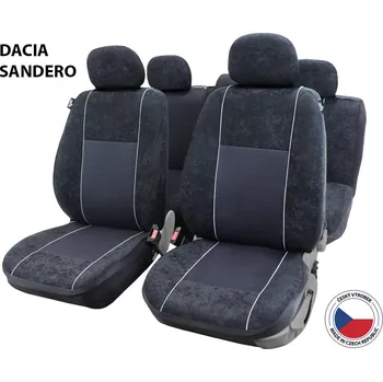 Potah sedadla Cappa Autopotahy Perfect-Fit CH Dacia Sandero antracit