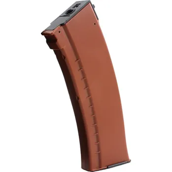 Zásobník pro AK74 - oranžový, plastový, točný, 460bb, BOLT