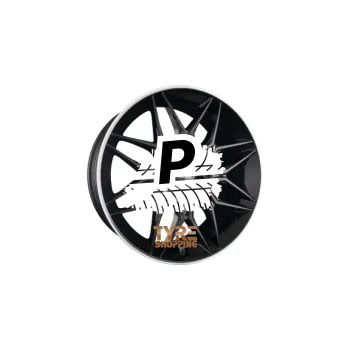 Alu kolo DOTZ LONGBEACH DARK - Schwarz Glänzend Poliertes Horn 9.50 x 21 ET 31.00 5x112