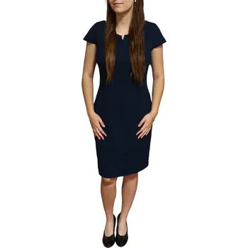 Dámské šaty Šaty Sabatti tmavě modré s výstřihem V (pouzdrové) Velikosti Sabatti: 42