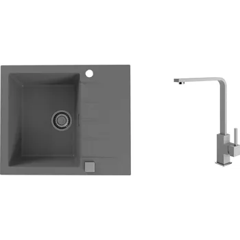 Kuchyňský dřez Alveus SET ALVEUS CADIT 10/81 + BATERIE AFRA 81 SETA22006