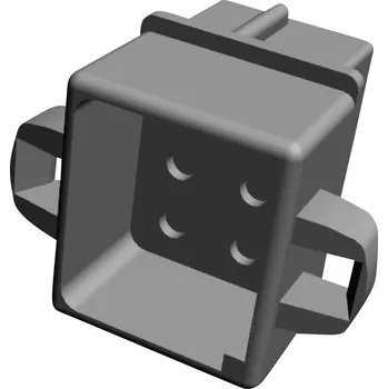 Elektrický konektor TE Connectivity MATE-N-LOK zásuvkový konektor na kabel 6, rozteč 5.08 mm, 1-480276-0, 1 ks