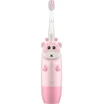 InnoGIO Dětský sonický zubní kartáček GIOGiraffe - růžový