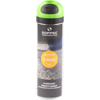 Barva ve spreji SOPPEC Značkovací sprej Soppec S-Mark, 6M | zelený, 500 ml