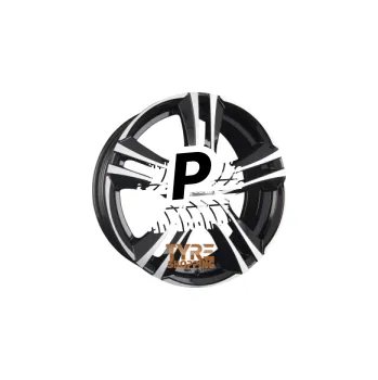 Disk DBV ANDORRA II Schwarz Glänzend Frontpoliert 6.50 x 16 ET 45.00 5x112