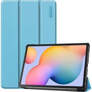 Pouzdro na tablet ENKAY 75294 ENKAY LEATHER Zaklápěcí obal pro Samsung Galaxy Tab S6 Lite 2024 / S6 Lite 2022 / S6 Lite světlemodrý