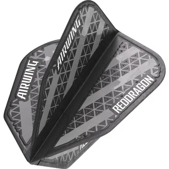 Příslušenství pro šipky Letky Red Dragon Airwing Moulded Black & Grey V-Standard