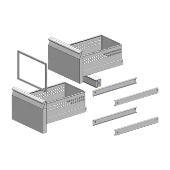 Zásuvky 1/2 (2ks) pro SCH | RM - ZS 2Z