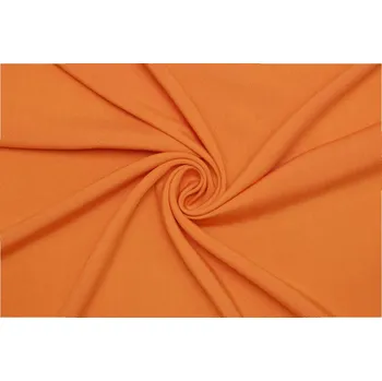 Šatová | halenková látka viskózová - Oranžová