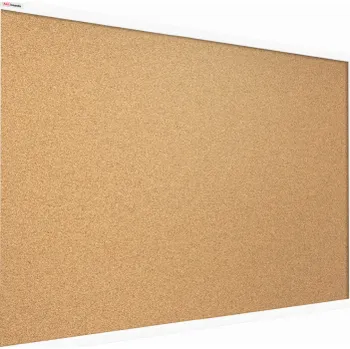 Allboards,Korková nástěnka 100x80 ALLboards BÍLÝ rám,TK108W
