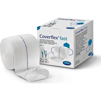 Coverflex - elastický hadicový obvaz, velikost 3 - 7,5 cm x 10 m