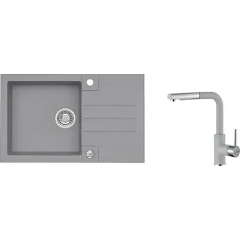 Granitový dřez Alveus SET ALVEUS ROCK 130/81 + BATERIE SIROS 81 SETA22217