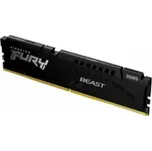 KINGSTON DIMM DDR5 16GB 6000MT/s CL30 ECC FURY Beast EXPO Černá