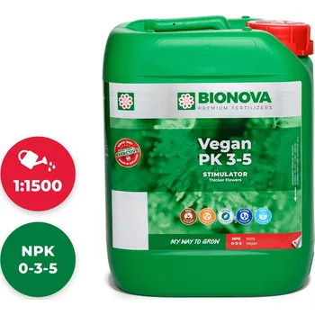 Hnojivo BioNova Vegan PK 3-5 (fosfor+draslík) Objem: 5 l