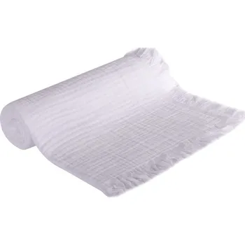 Dětská deka Mušelínová deka DuetBaby se střapci Barva: White