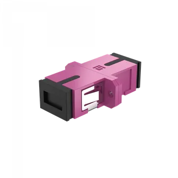 Elektrický konektor SP-SC-09 Optická spojka SC, simplex, MM, fialová